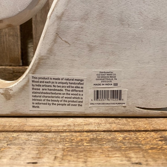 Whitewashed Whale Wood Decor, White Whale Decor, Whale Sign, Ocean Life Decor - Picture 11 of 11